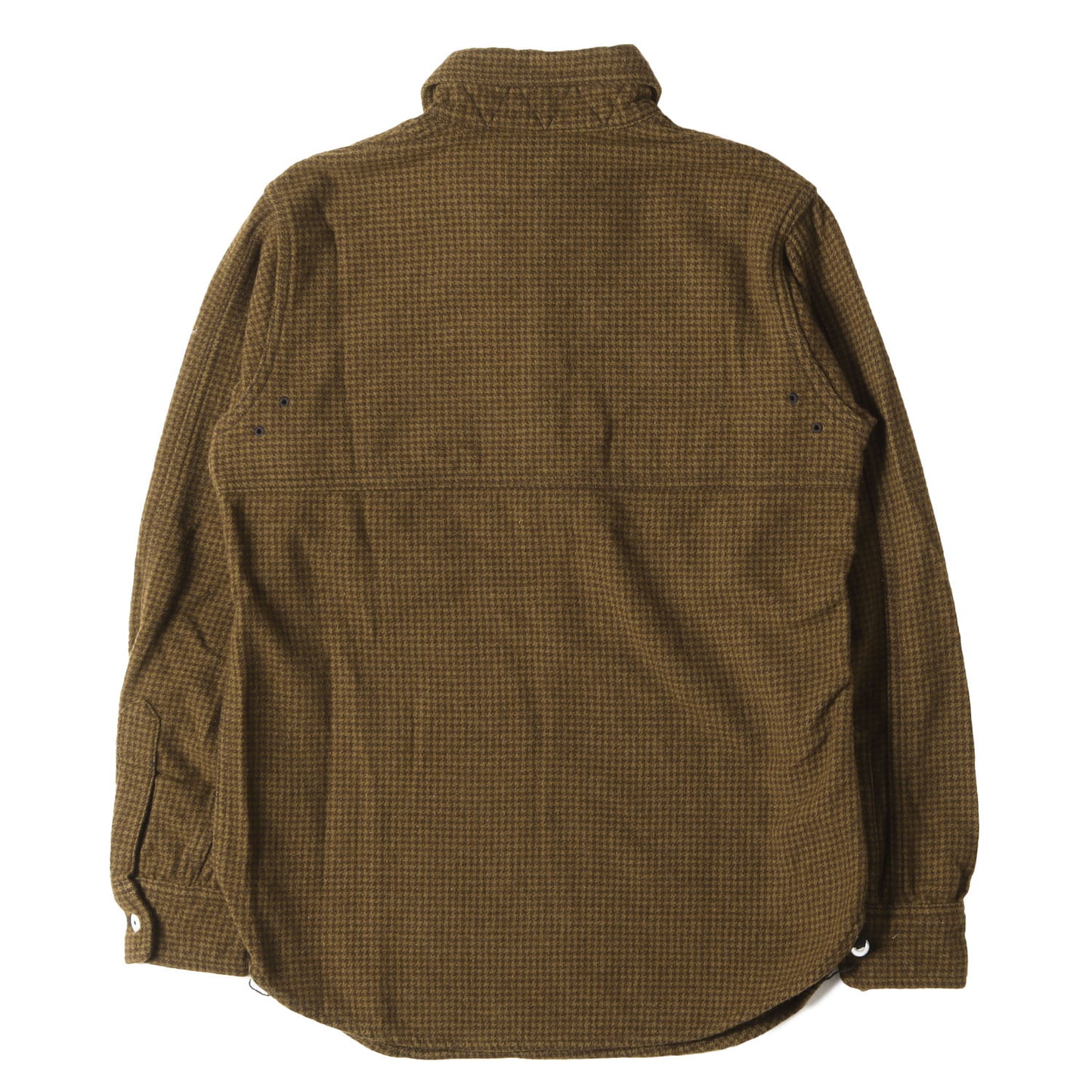 ガンクラブチェック プルオーバー ウールシャツ (GREAT LAKES GMT OUTDOOR SPORTS SHIRTS)
