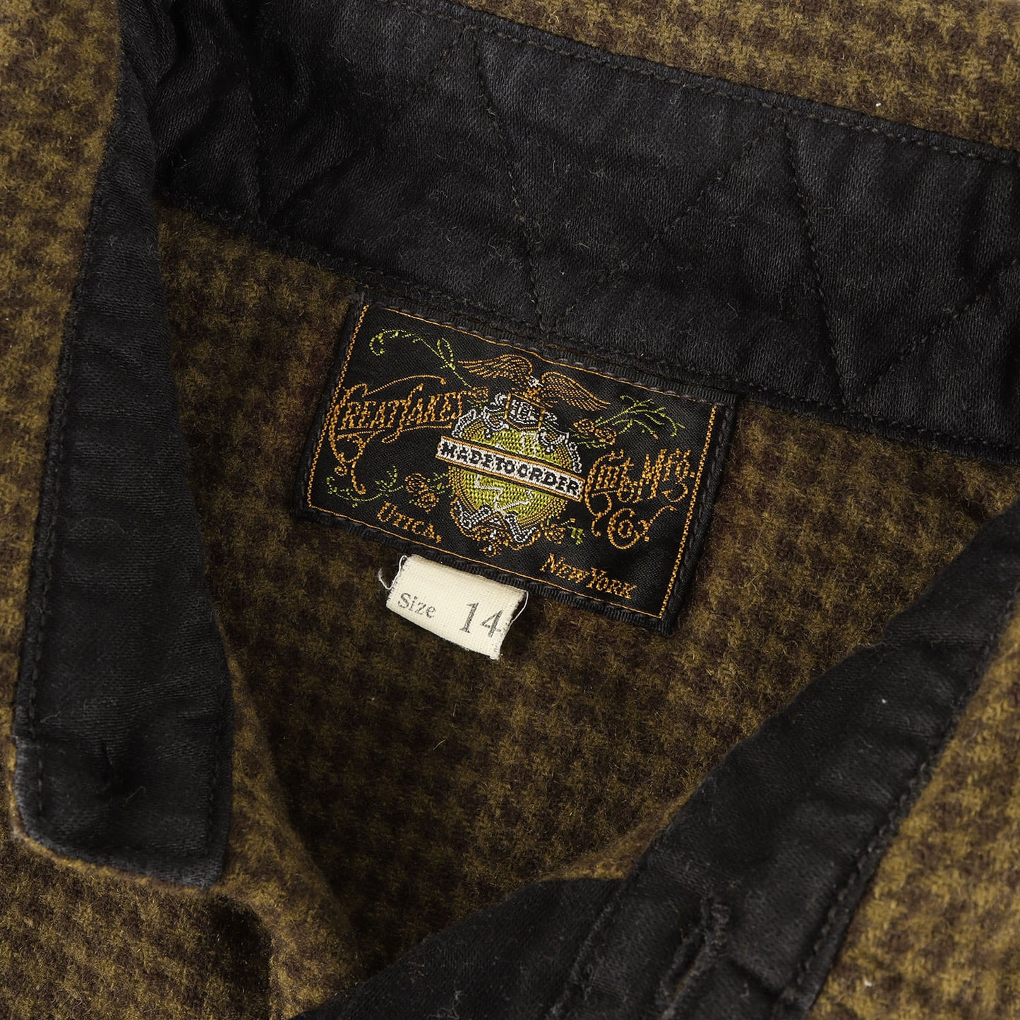 ガンクラブチェック プルオーバー ウールシャツ (GREAT LAKES GMT OUTDOOR SPORTS SHIRTS)