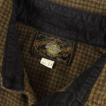 ガンクラブチェック プルオーバー ウールシャツ (GREAT LAKES GMT OUTDOOR SPORTS SHIRTS)