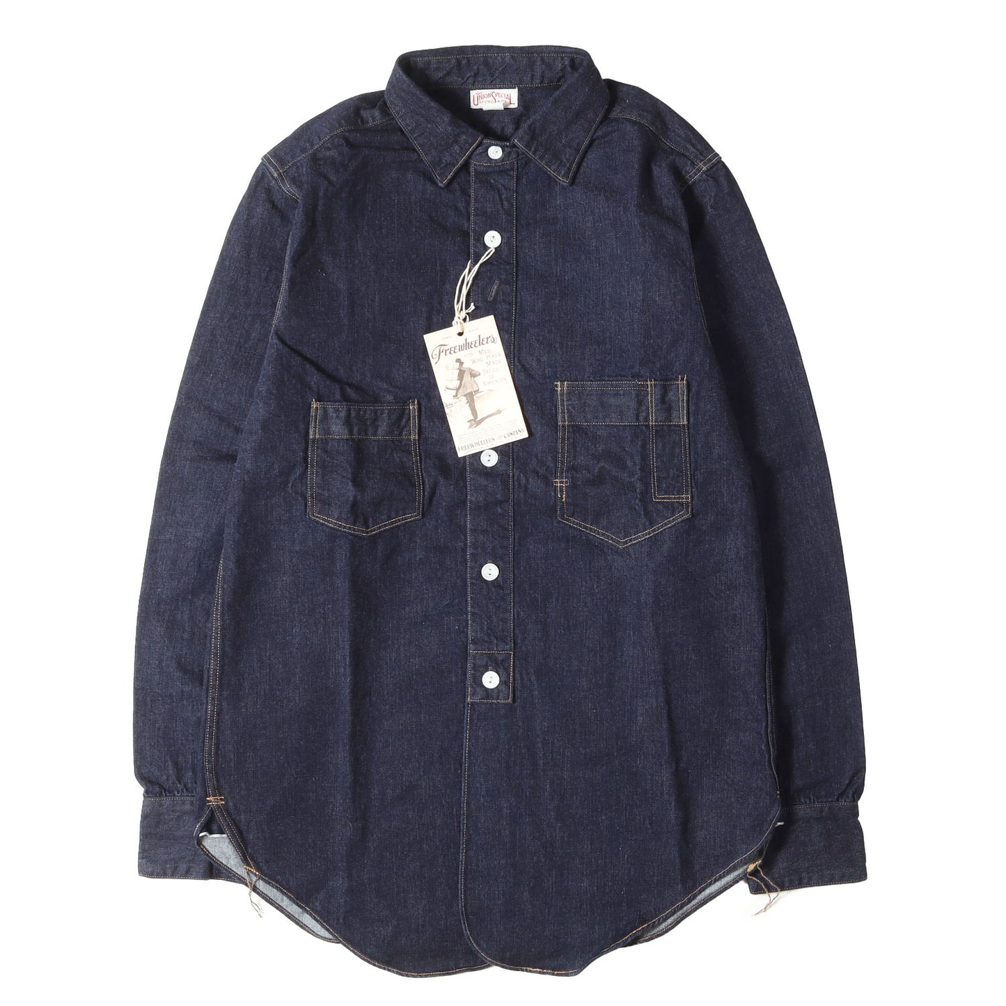 エンジニア デニム ワークシャツ (UNION SPECIAL OVERALLS LOCOMOTIVE ENGINEER SHIRT)