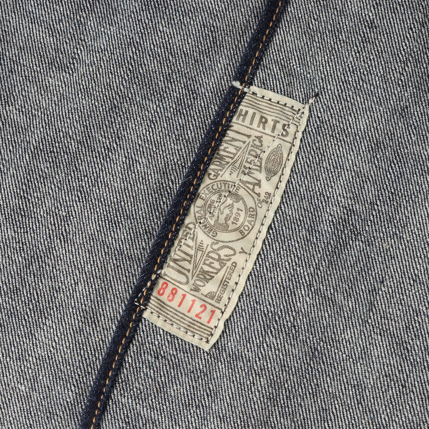 エンジニア デニム ワークシャツ (UNION SPECIAL OVERALLS LOCOMOTIVE ENGINEER SHIRT)