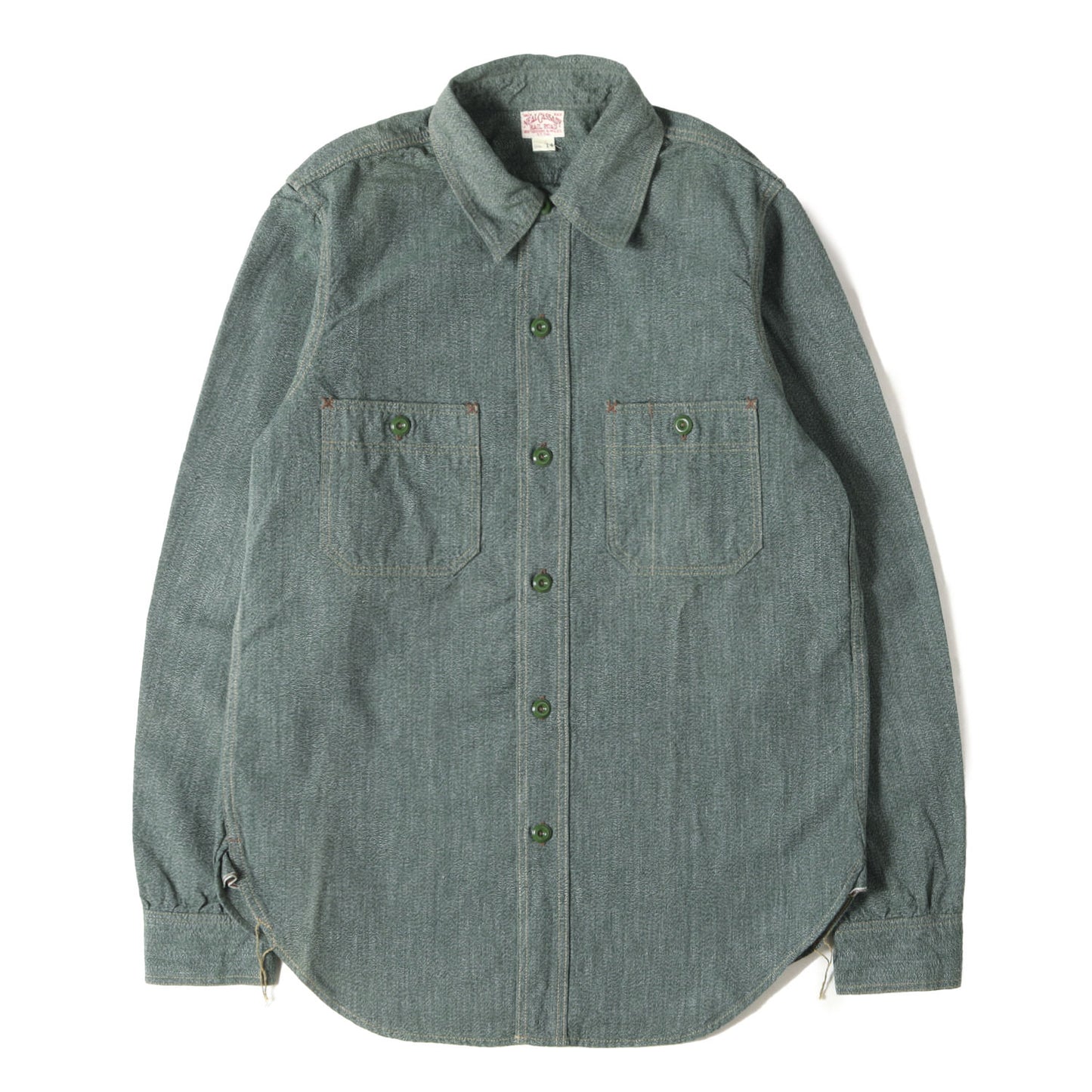 ニールキャサディ ベイクヘッド 杢シャンブレーシャツ (Neal Cassady Rail Road BAKEHEAD SHIRT)