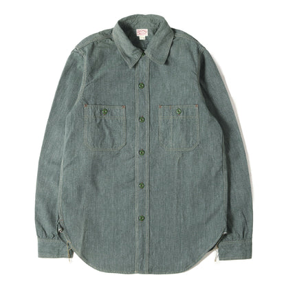 ニールキャサディ ベイクヘッド 杢シャンブレーシャツ (Neal Cassady Rail Road BAKEHEAD SHIRT)
