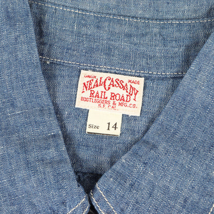 ニールキャサディ ベイクヘッド シャンブレーシャツ (Neal Cassady Rail Road BAKEHEAD SHIRT)