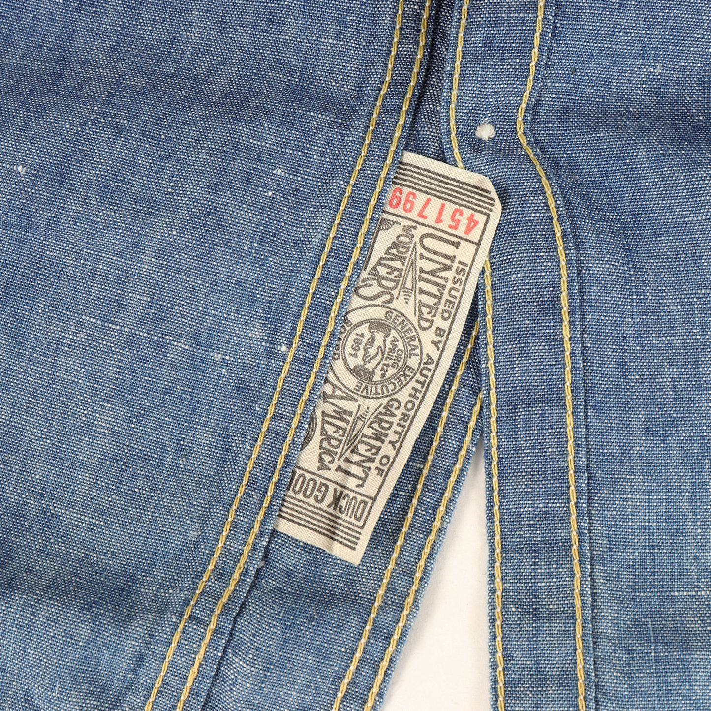 ニールキャサディ ベイクヘッド シャンブレーシャツ (Neal Cassady Rail Road BAKEHEAD SHIRT)