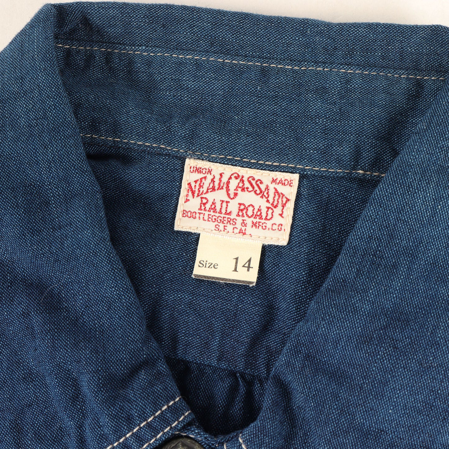ニールキャサディ ベイクヘッド シャンブレーシャツ (Neal Cassady Rail Road BAKEHEAD SHIRT)