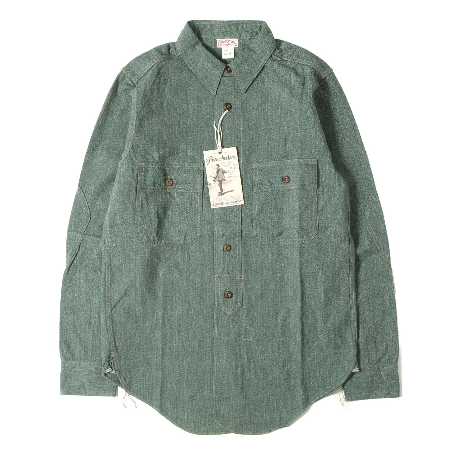 ランバージャック 杢シャンブレーシャツ(UNION SPECIAL OVERALLS LUMBERJACK SHIRTS)