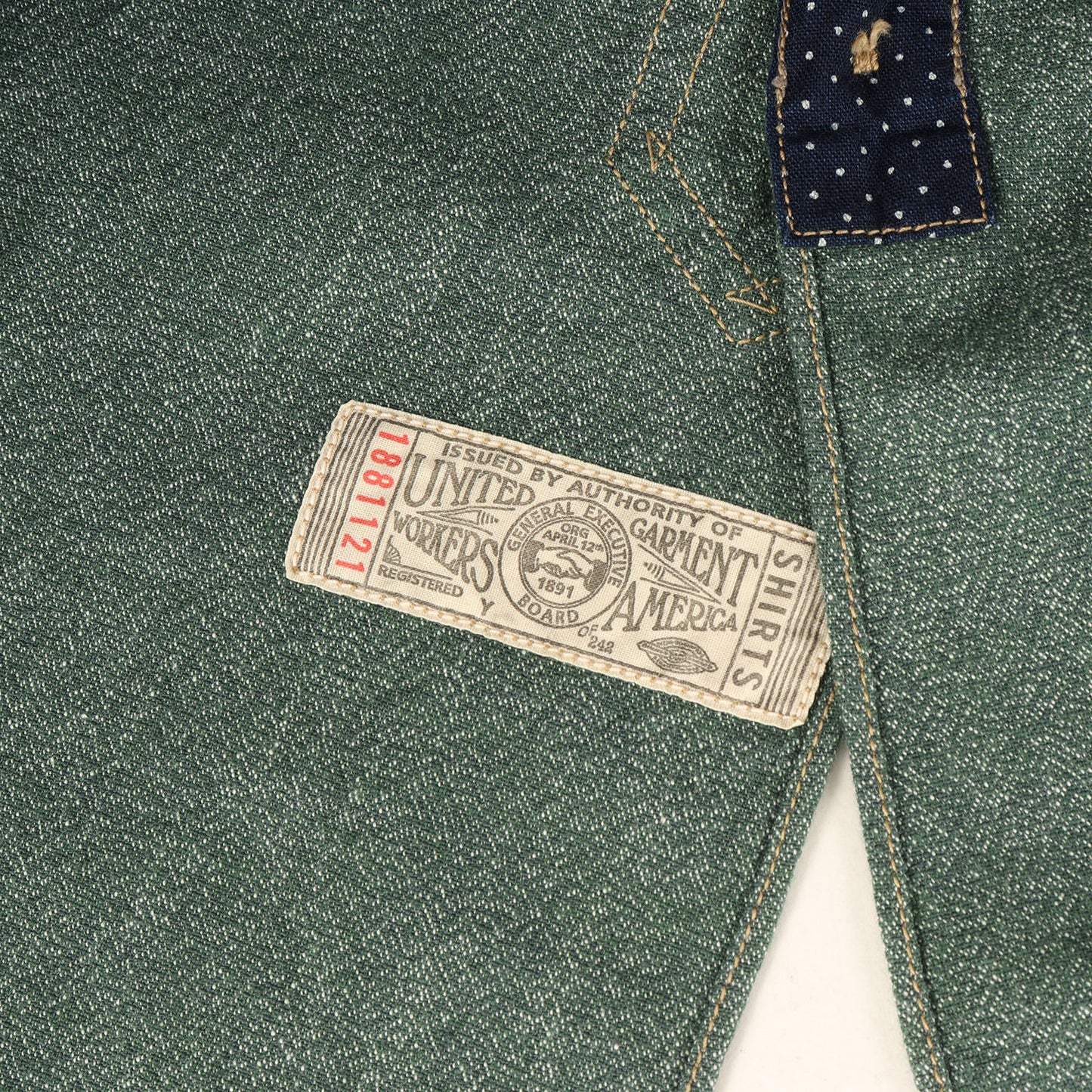 ランバージャック 杢シャンブレーシャツ(UNION SPECIAL OVERALLS LUMBERJACK SHIRTS)