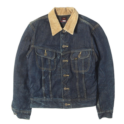 [1947年復刻 赤ハウスタグ] 00s ×Lee 1101-LJ ブランケット付き デニムジャケット