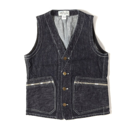 デニム ワークベスト (UNION SPECIAL OVERALLS Riley WORK VEST)