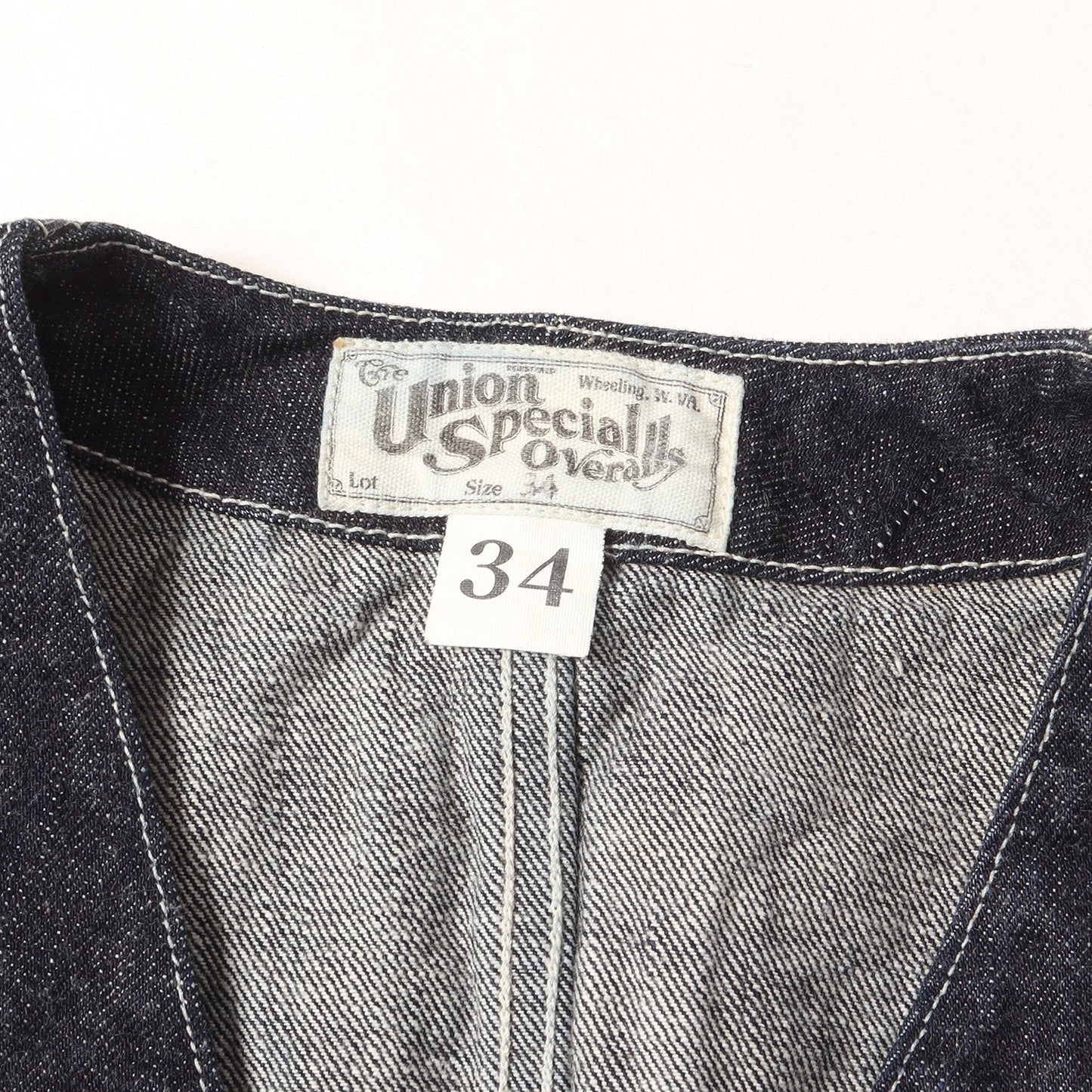 デニム ワークベスト (UNION SPECIAL OVERALLS Riley WORK VEST)