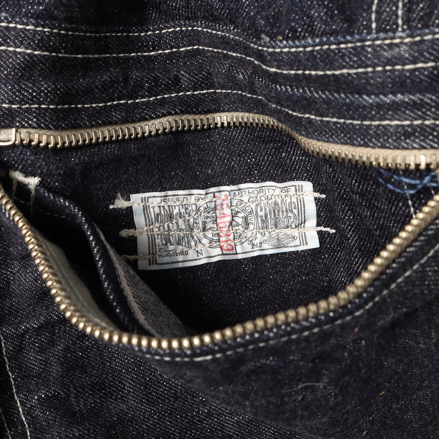 デニム ワークベスト (UNION SPECIAL OVERALLS Riley WORK VEST)