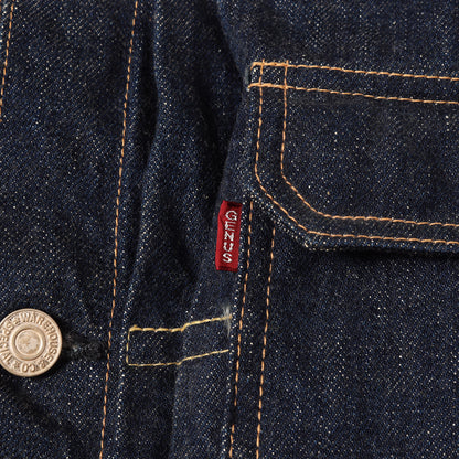 00s [100着限定] 10周年記念 2001XX 牛チェーン刺繍 1st デニムジャケット