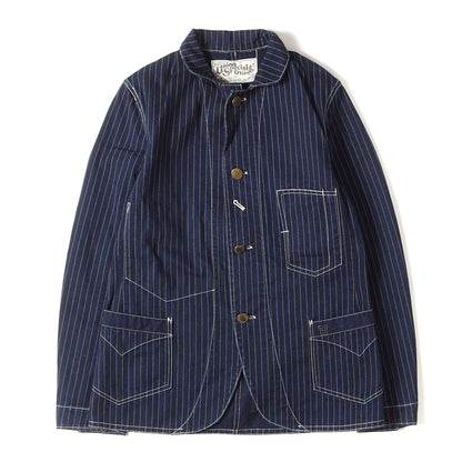 ウォバッシュ ストライプ カバーオール ジャケット (UNION SPECIAL OVERALLS CONDUCTOR JACKET)