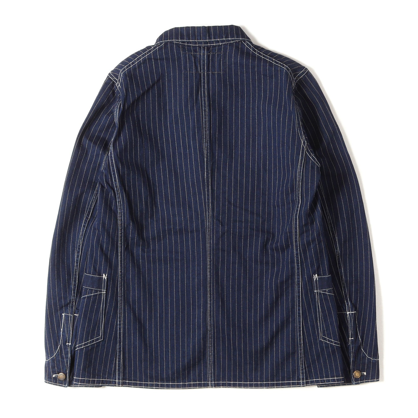 ウォバッシュ ストライプ カバーオール ジャケット (UNION SPECIAL OVERALLS CONDUCTOR JACKET)