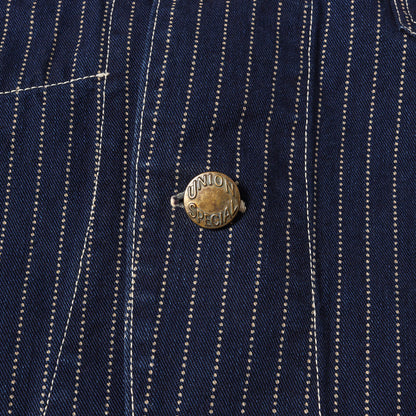 ウォバッシュ ストライプ カバーオール ジャケット (UNION SPECIAL OVERALLS CONDUCTOR JACKET)