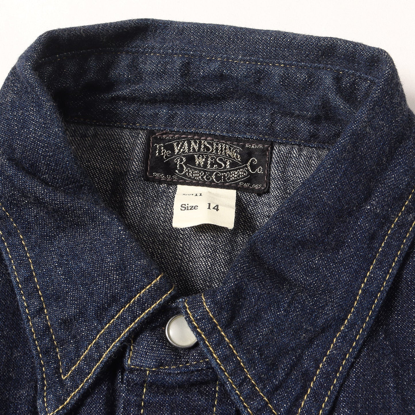 ジェシー ロングホーンタイプ デニム ウエスタンシャツ (THE VANISHING WEST WESTERN SHIRT Jesse)