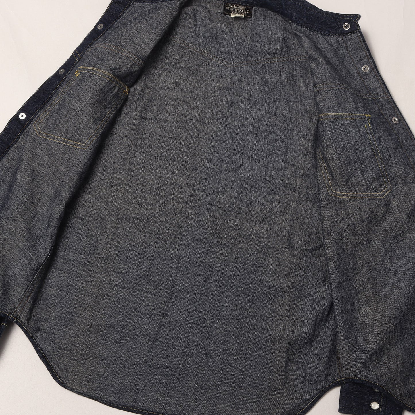 ジェシー ロングホーンタイプ デニム ウエスタンシャツ (THE VANISHING WEST WESTERN SHIRT Jesse)