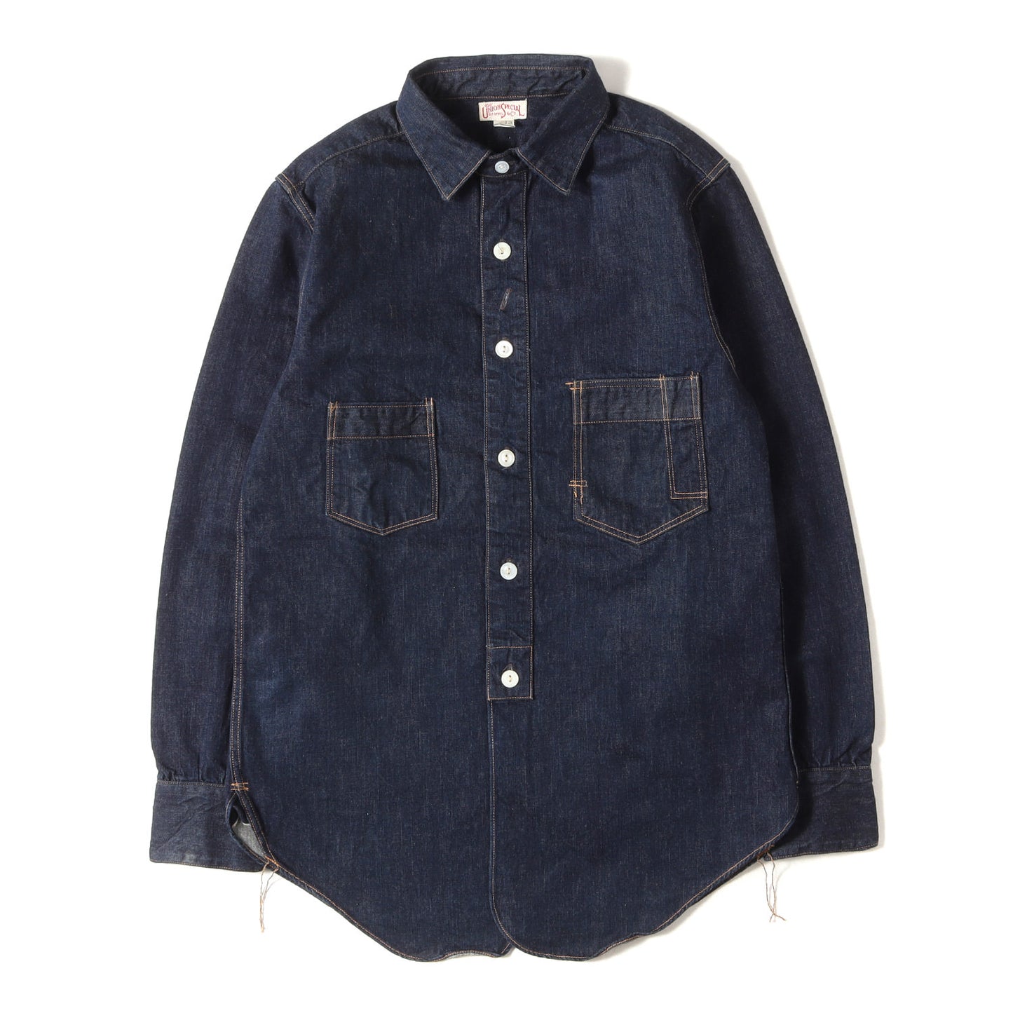 チンスト付き デニム ワークシャツ (UNION SPECIAL OVERALLS)