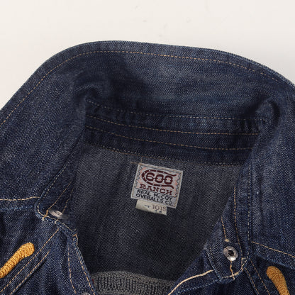 チェーン刺繍 デニム ウエスタンシャツ 600 RANCH
