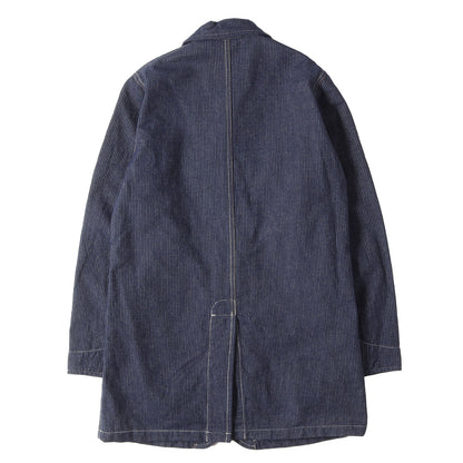 アーリーストライプ インディゴ ディアハンティング オーバーコート (MIDAS TRAPPER Manchester Coat)