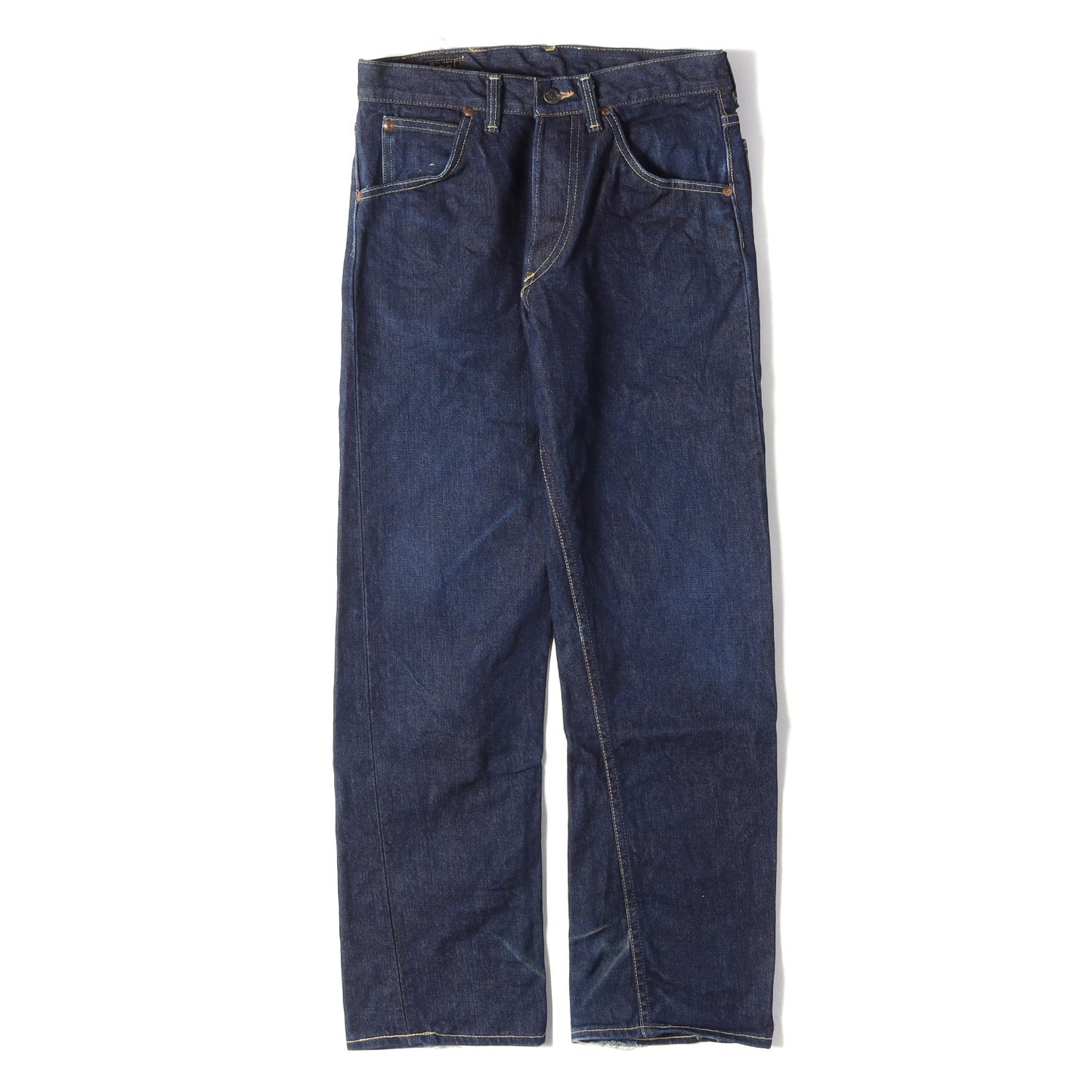 [濃紺] ×Lee 1960年代 サイド黒タグ 復刻モデル 101B カウボーイ デニムパンツ
