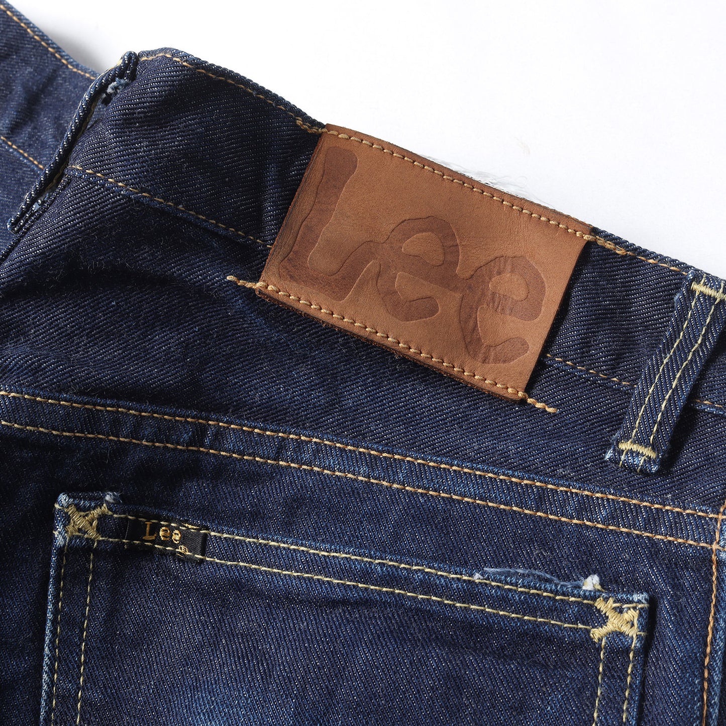 [濃紺] ×Lee 1960年代 サイド黒タグ 復刻モデル 101B カウボーイ デニムパンツ