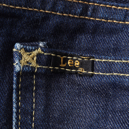 [濃紺] ×Lee 1960年代 サイド黒タグ 復刻モデル 101B カウボーイ デニムパンツ