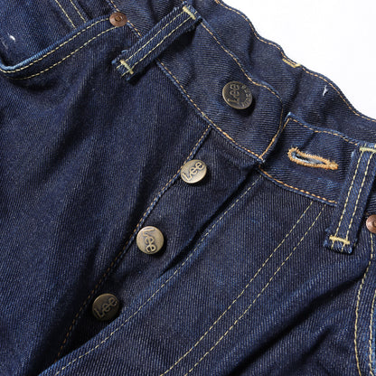 [濃紺] ×Lee 1960年代 サイド黒タグ 復刻モデル 101B カウボーイ デニムパンツ