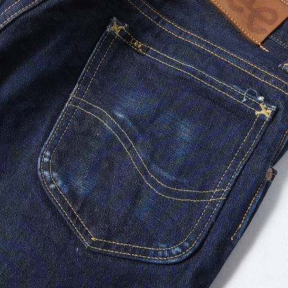 [濃紺] ×Lee 1960年代 サイド黒タグ 復刻モデル 101B カウボーイ デニムパンツ