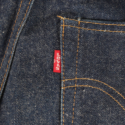 [希少サイズ 濃紺] 70s 501 66前期 デニムパンツ / USA製 ボタン裏刻印6