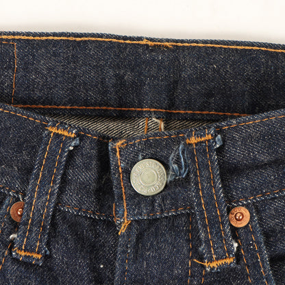 [希少サイズ 濃紺] 70s 501 66前期 デニムパンツ / USA製 ボタン裏刻印6