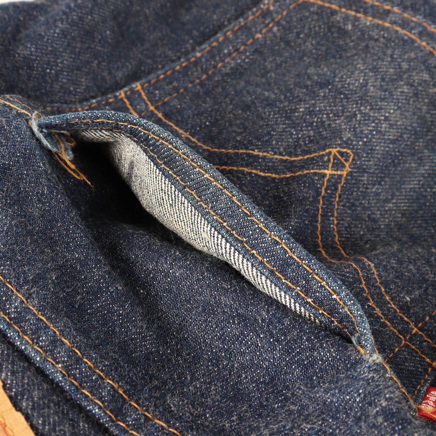 [希少サイズ 濃紺] 70s 501 66前期 デニムパンツ / USA製 ボタン裏刻印6