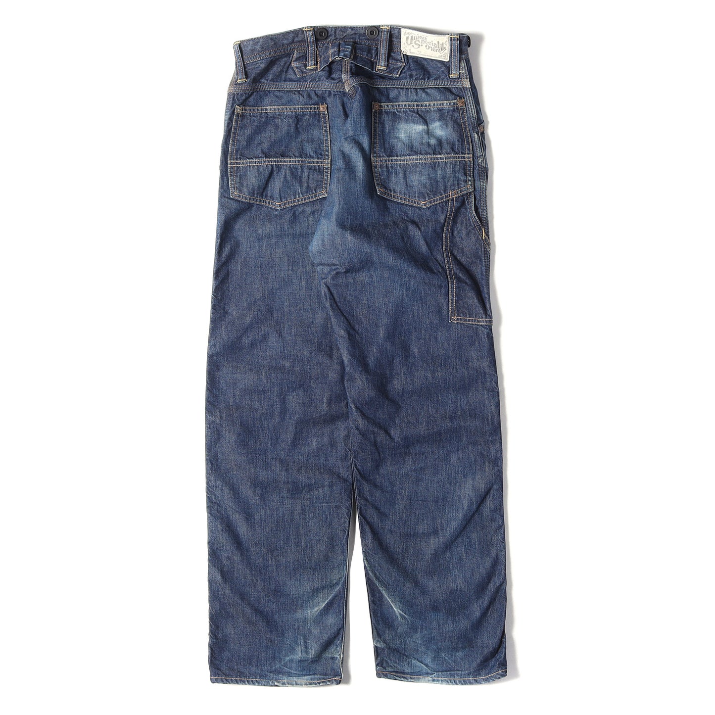 シンチバック付き ワーク デニムパンツ (UNION SPECIAL OVERALLS)