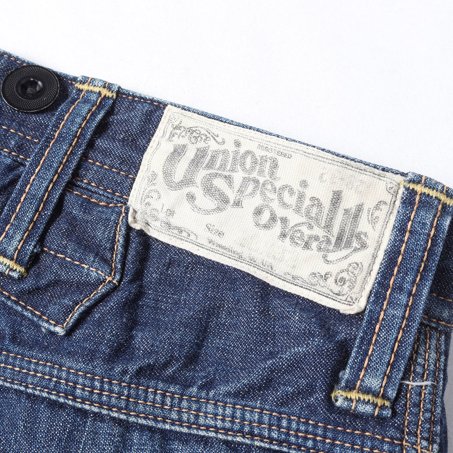 シンチバック付き ワーク デニムパンツ (UNION SPECIAL OVERALLS)