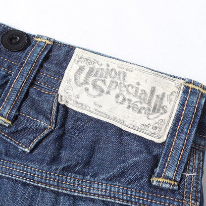 シンチバック付き ワーク デニムパンツ (UNION SPECIAL OVERALLS)