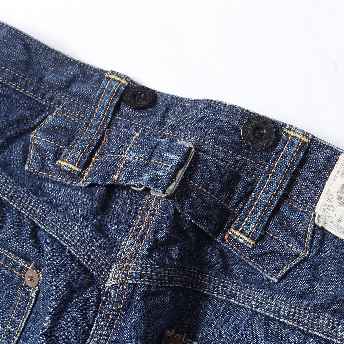 シンチバック付き ワーク デニムパンツ (UNION SPECIAL OVERALLS)