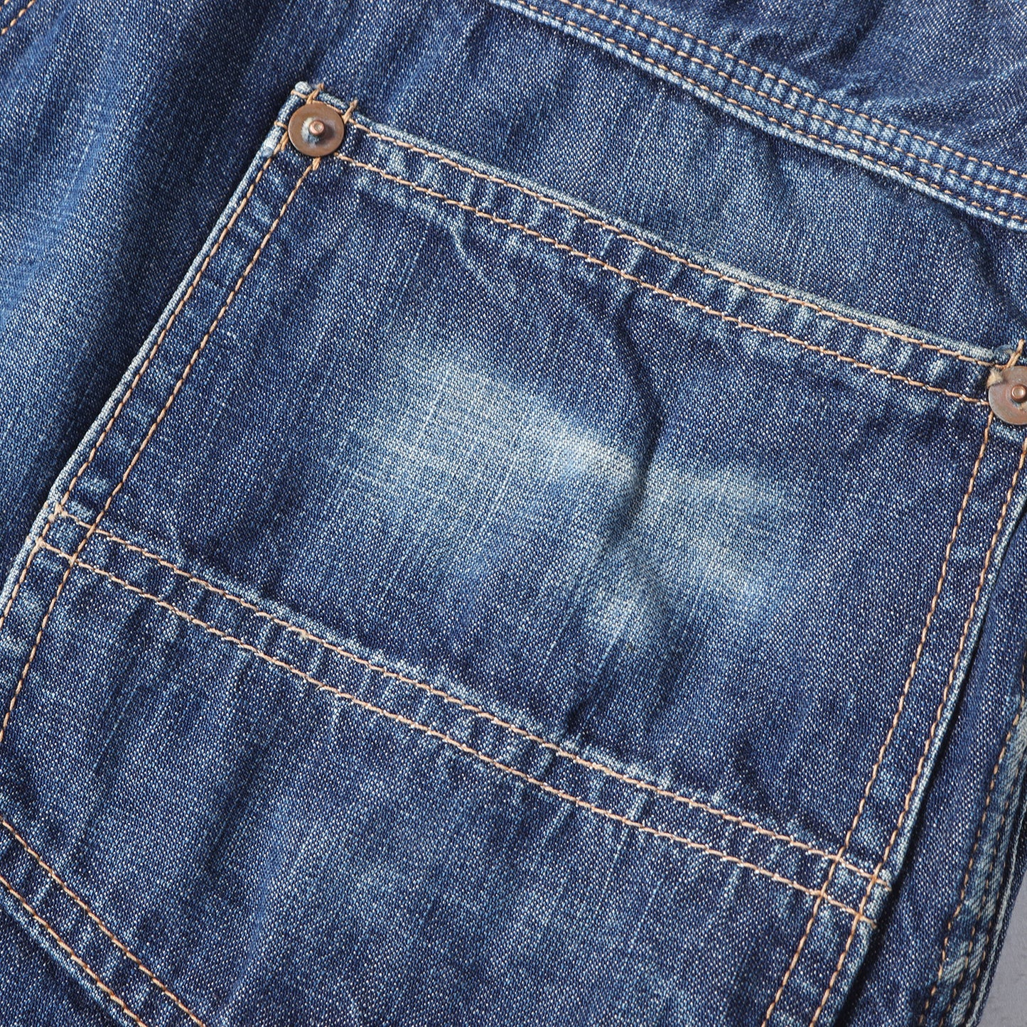 シンチバック付き ワーク デニムパンツ (UNION SPECIAL OVERALLS)