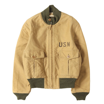 SIGMUND EISNER実名復刻 U.S.NAVY 37J1a フライトジャケット