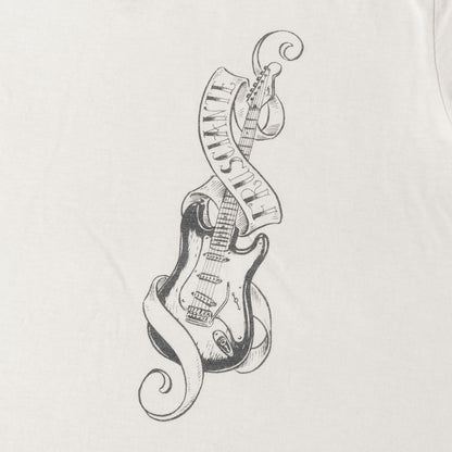 00s Shambles ギターグラフィック コットン/カシミヤ Tシャツ