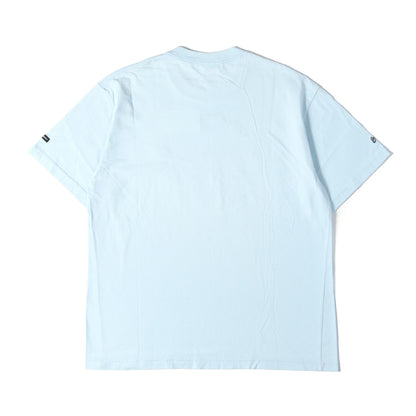 00s PHILOSOPHYロゴ フロッキープリント Tシャツ