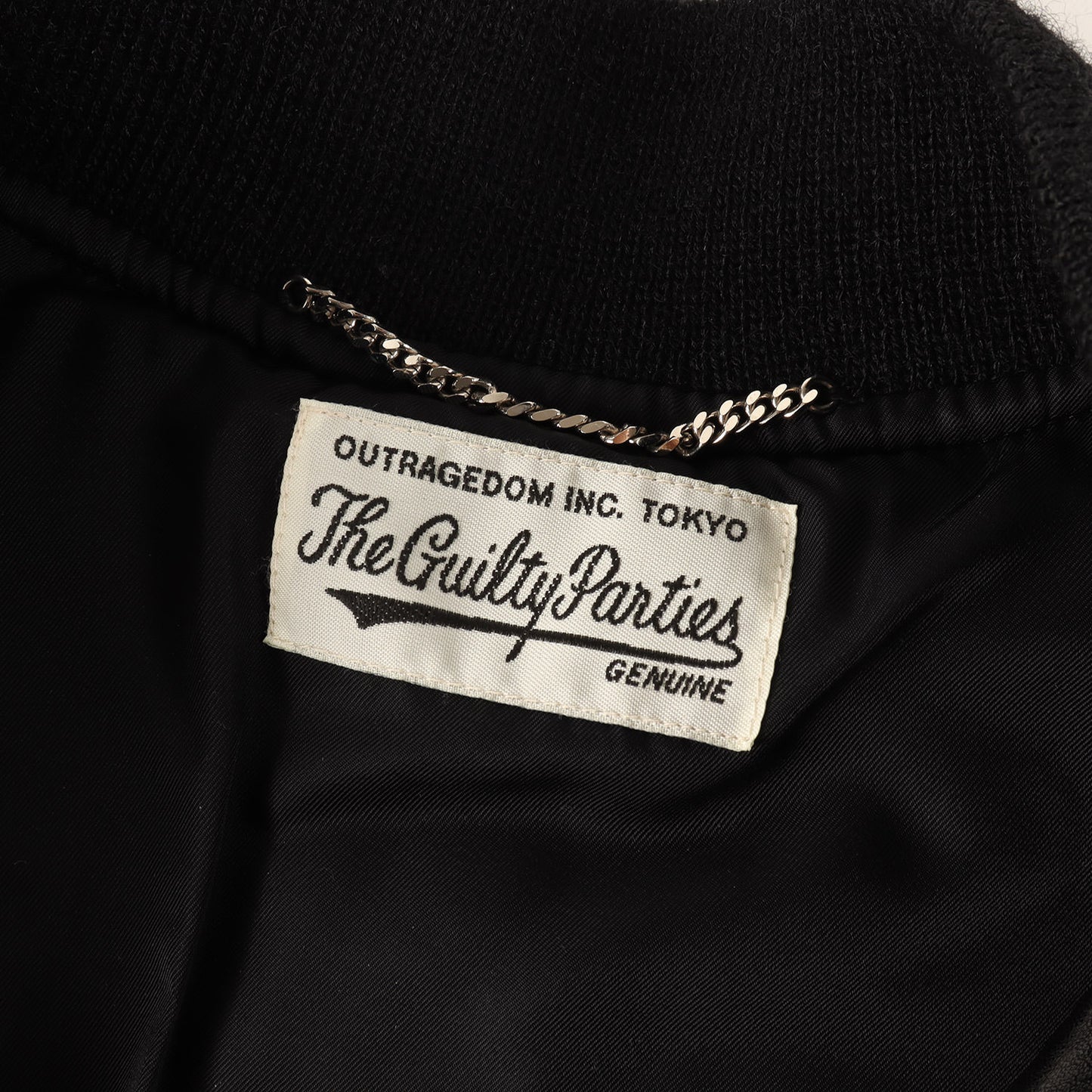 23AW オールレザー バーシティジャケット / スタジャン(LEATHER VARSITY JACKET)