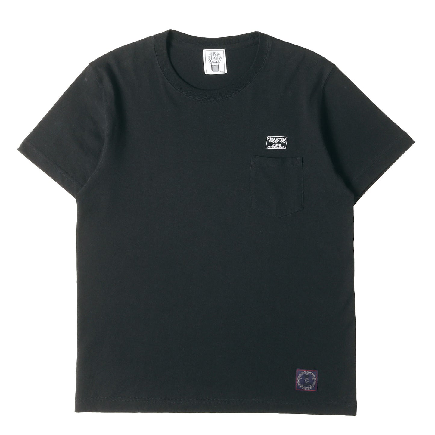 ブランドロゴ クルーネック ポケット Tシャツ
