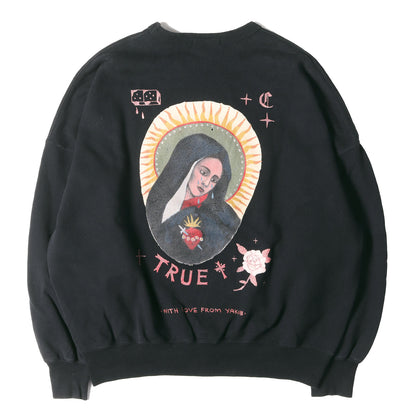 23AW ×Jakob Morley マリア オーバーサイズ スウェット(Open End Yarn Sweat Crew)