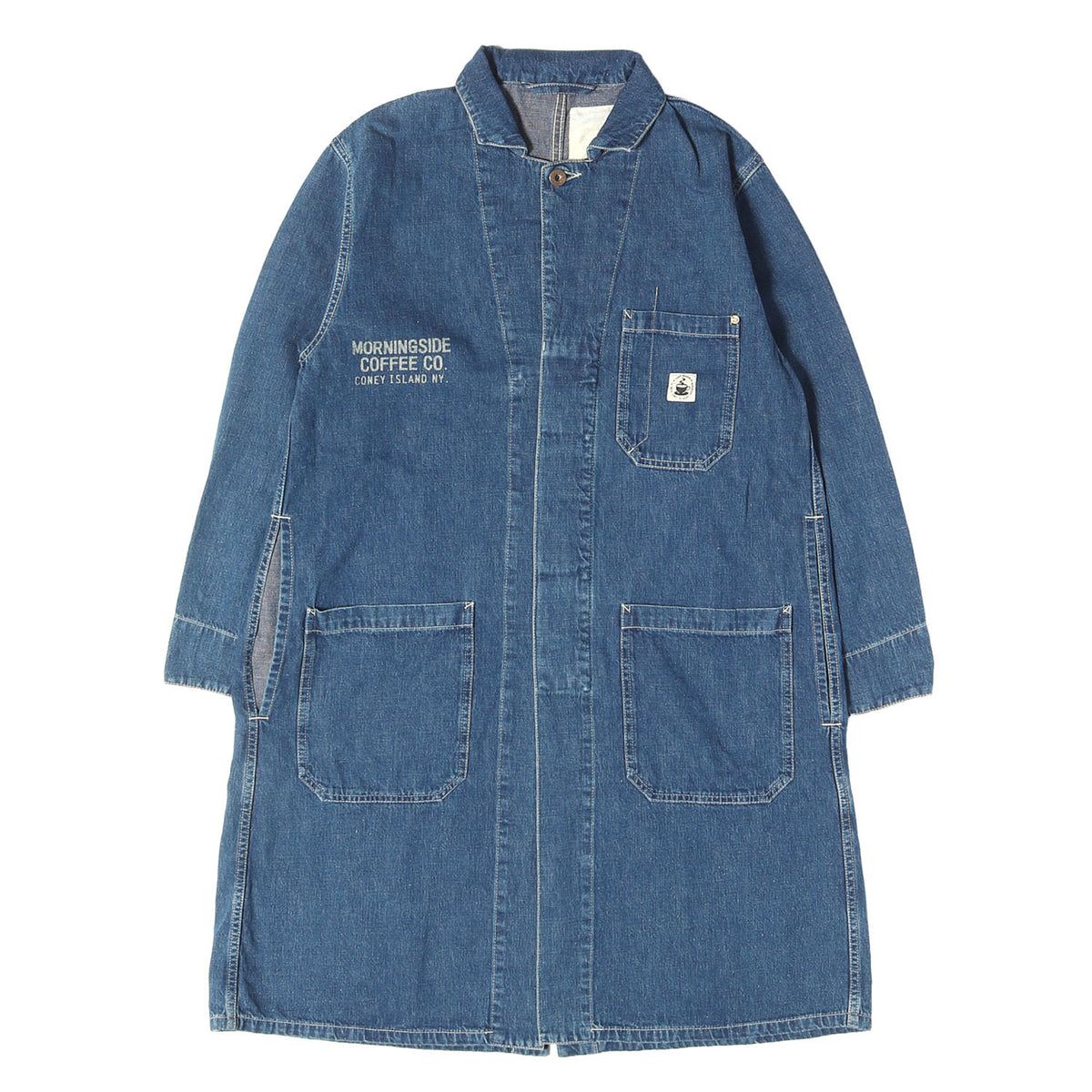 MORNINGSIDE COFFEE ヴィンテージ加工 デニムコート(M.S.C Coat)