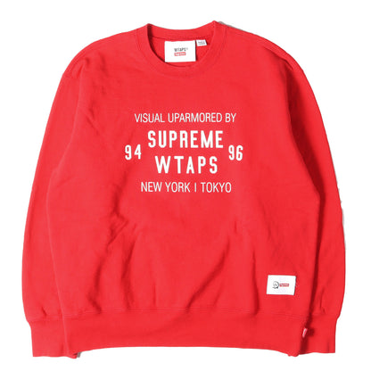 21AW ×WTAPS コラボロゴ クルーネック スウェット(Crewneck)