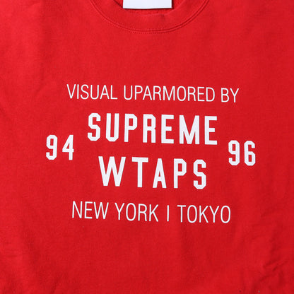 21AW ×WTAPS コラボロゴ クルーネック スウェット(Crewneck)
