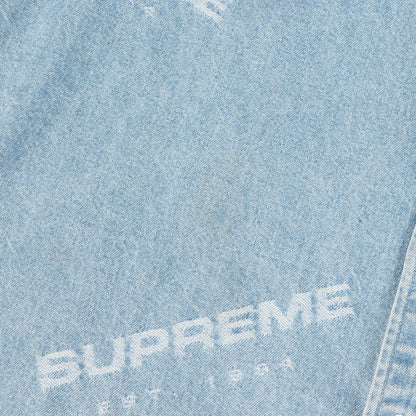 ジャガードロゴ柄 デニムシャツ(Jacquard Denim Shirt)