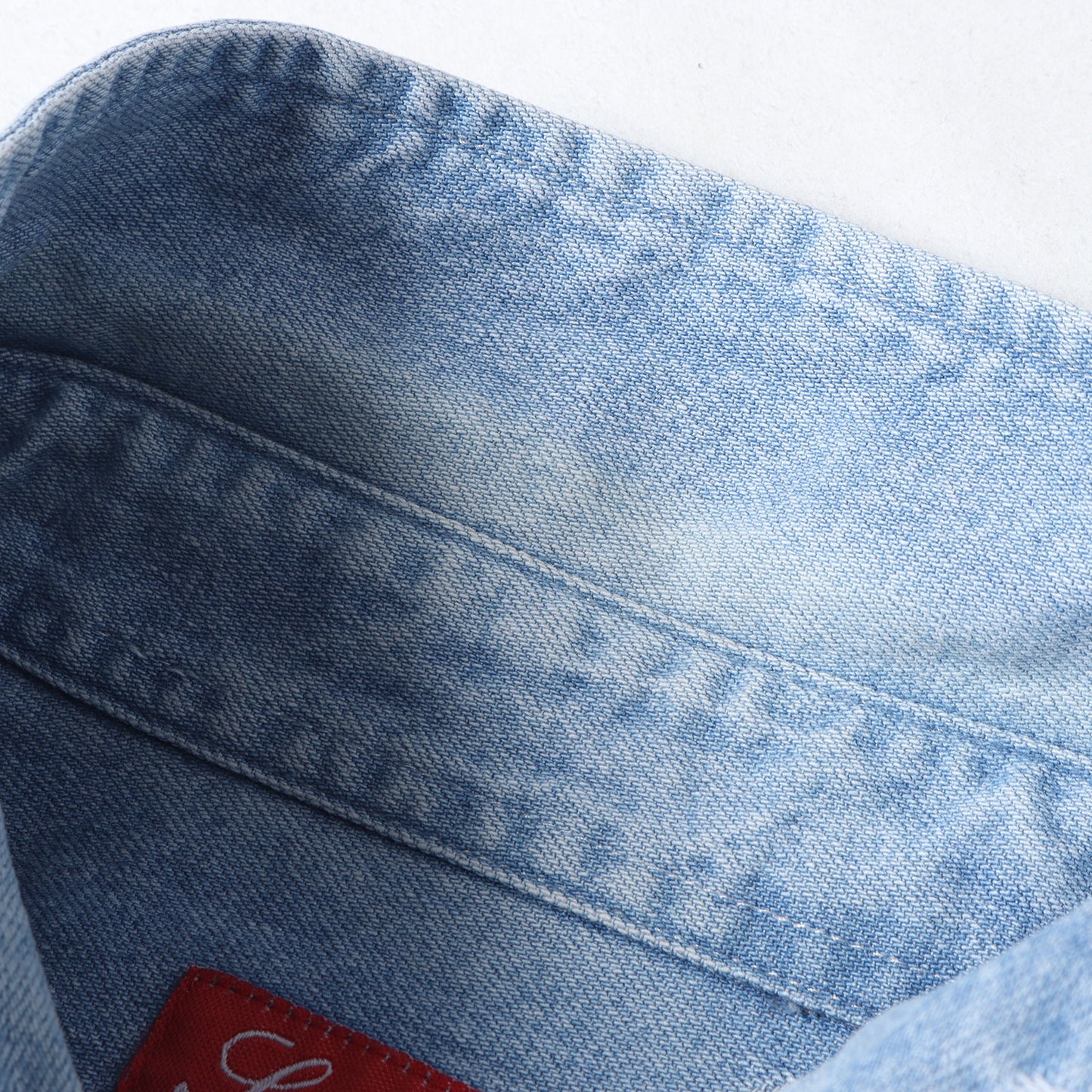 ジャガードロゴ柄 デニムシャツ(Jacquard Denim Shirt)