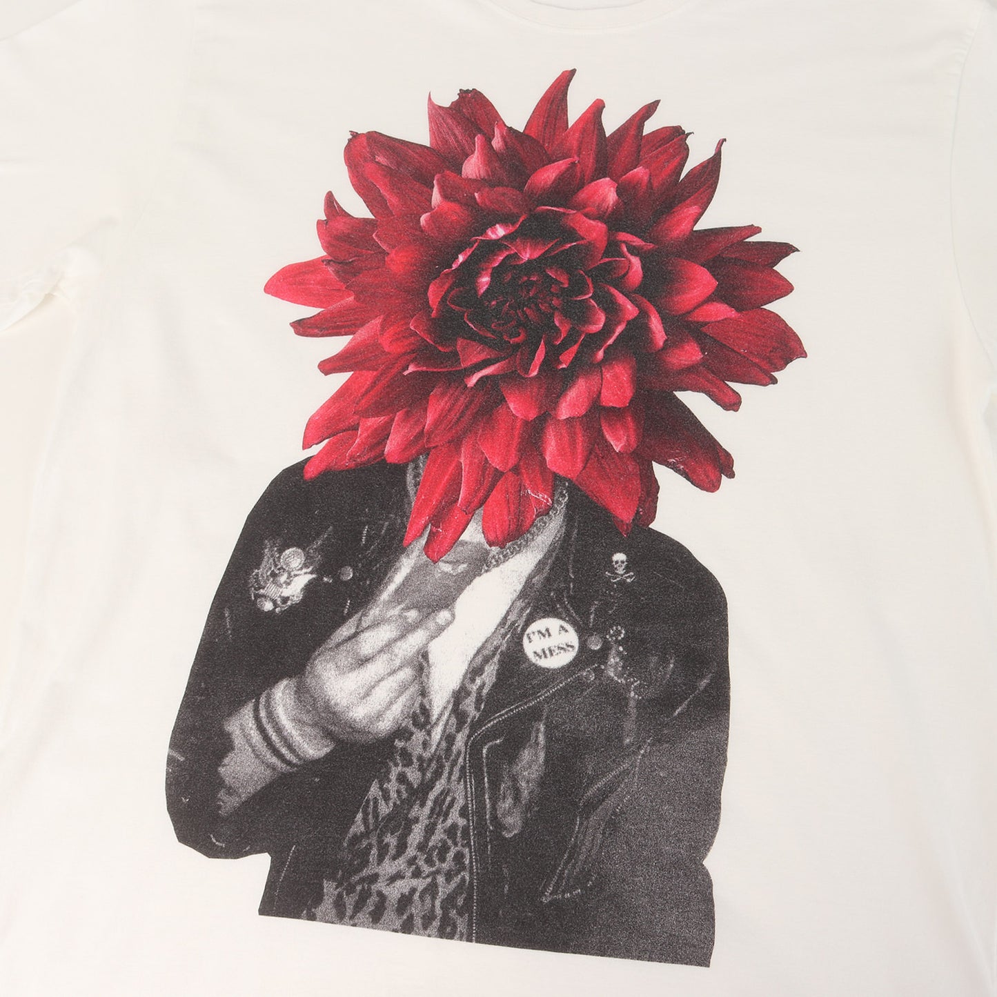 21SS ダリア コラージュ Tシャツ(DAHLIA PUNKS TEE)